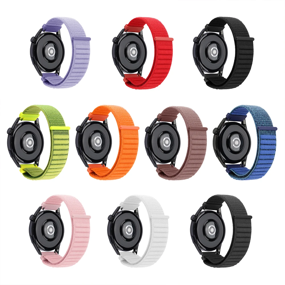 20mm/22mm Nylon Strap For HUAWEI WATCH GT 6 Pro Wrist Bands For HUAWEI WATCH 5 46mm 4pro Ultimate GT6 GT5 Runner Sports Bracelet