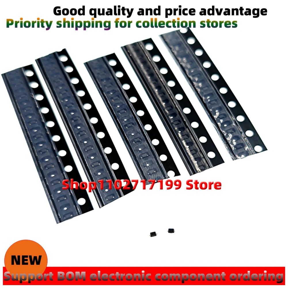 100pcs/LOT  silkscreen：AB/AC/AD/AE/AF  SOD-323 SMT New ESD/TVS electrostatic protection diode