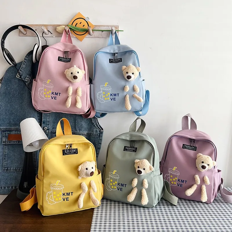 Schoolbag Female Pupil Cartoon Cute Outdoor Children Backpack School Bags Plecak Kids Bag Rugzak Mochila Escolar Book Bag