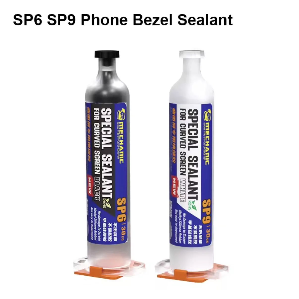 Mechanic SP6 SP9 Adhesive Glue Touch Screen Frame Caulking Glue Black White Mobile Phone Screen Bonding Glass Frame Repair Glue