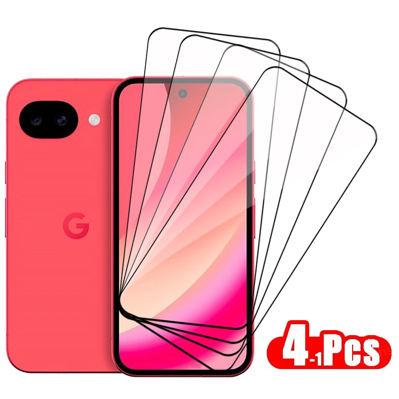 4-1 Stück Glas für Google Pixel 10A, gehärtetes Glas, Google Pixel 10A Displayschutzfolie, Schutzglas, Telefonfolie, Google Pixel 10A