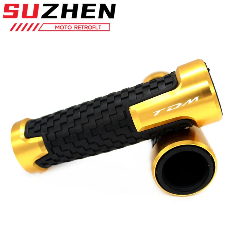 Motorcycle CNC handlebar grips handle bar handle hand Grips For TDM 850 TDM850 1991-2020 2021 TDM 900 TDM900 2004-2021