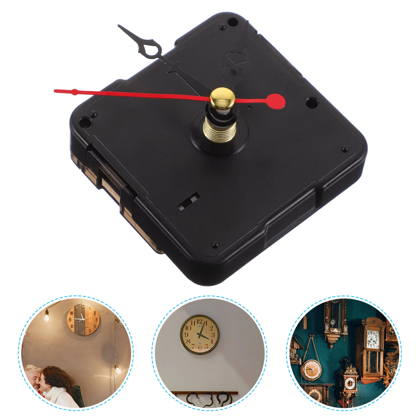 

1 set 1 Set Wall Mechanism Replacement Kit Plastic Clock Movement Diy Repair Clock Parts Durable High