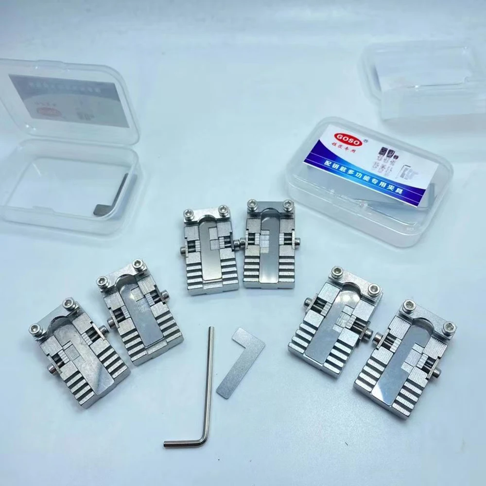 para Goso Universal Máquina Chave do Carro Mestre Dispositivo Elétrico Braçadeira Peças de Reposição para Todas as Chaves Máquina Cópia Serralheiro Ferramentas