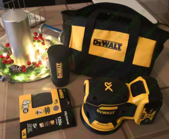DEWALT Multi-Function Tool Bag Electric Wrench Screwdriver Metal Hardware Parts Tools Durable Storage Handbag bit box bags