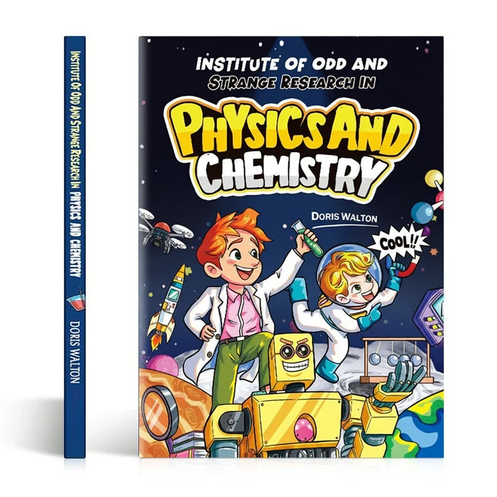 Physics & Chemistry Comic Book for Kids: Fun STEM Easy Science Guide with Simple Explanations, Real-Life Examples, Experiments