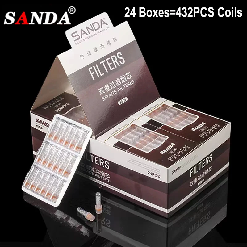 

Одноразовая фильтрация смолы SANDA, оригинальные заменяемые катушки, оптовая цена SD26, подходит для всех сигаретных фильтров
