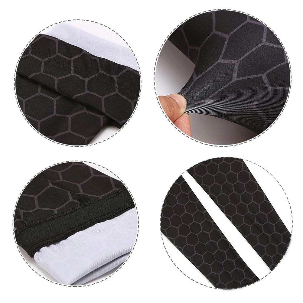 أكمام ذراع للحماية من الأشعة فوق البنفسجية للجنسين، غطاء واقي من الشمس سريع الجفاف لقيادة الدراجات والجري وكرة القدم بأكمام طويلة