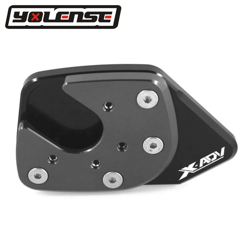 Voor Honda Nc750x Nc 750x X-ADV Xadv 750 17-20 Motorfiets Cnc Standaard Voet Zijstandaard Verlengstuk Steunplaat Vergrote Standaard