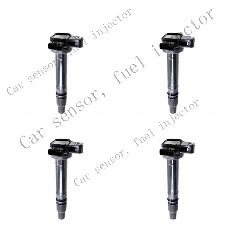 Q+ 4Pcs Ignition Coil Replacement for Toyota Tacoma 2.4L 2.7L 2000-2004