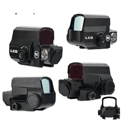 Tactical Style Red Dot Sight / Fully Enclosed/red And Green Dots / Shockproof