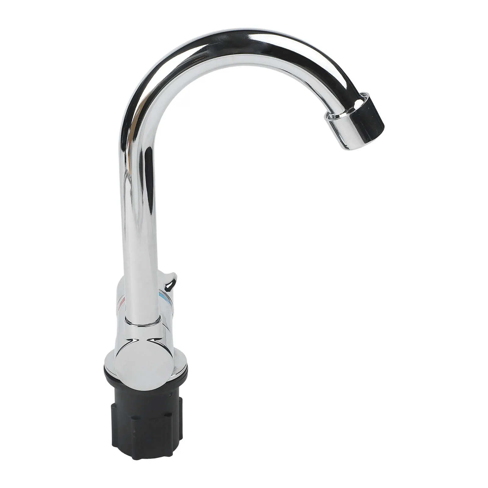 

Смеситель для кемпинга, водопроводного крана для каравана, как показано на рисунке, вертикальное вращение на 180, вертикальная и горизонтальная гибкость