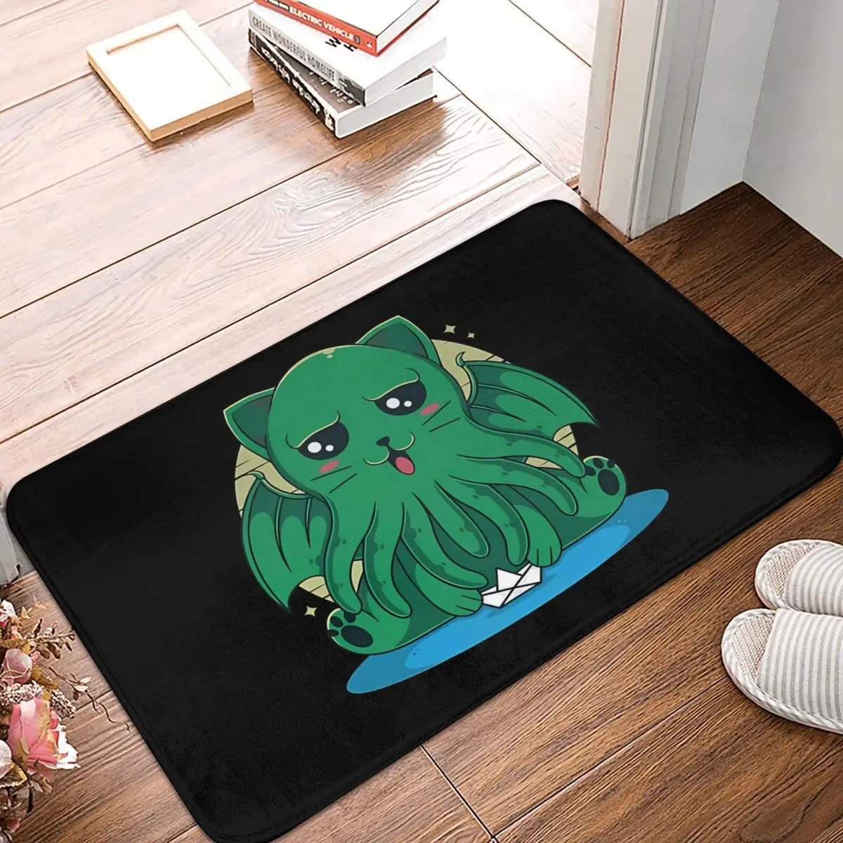 Cathulhu Movie Bedroom Mat Kitty Lovecraftian Pet Doormat Kitchen Carpet Balcony Rug Home Decor