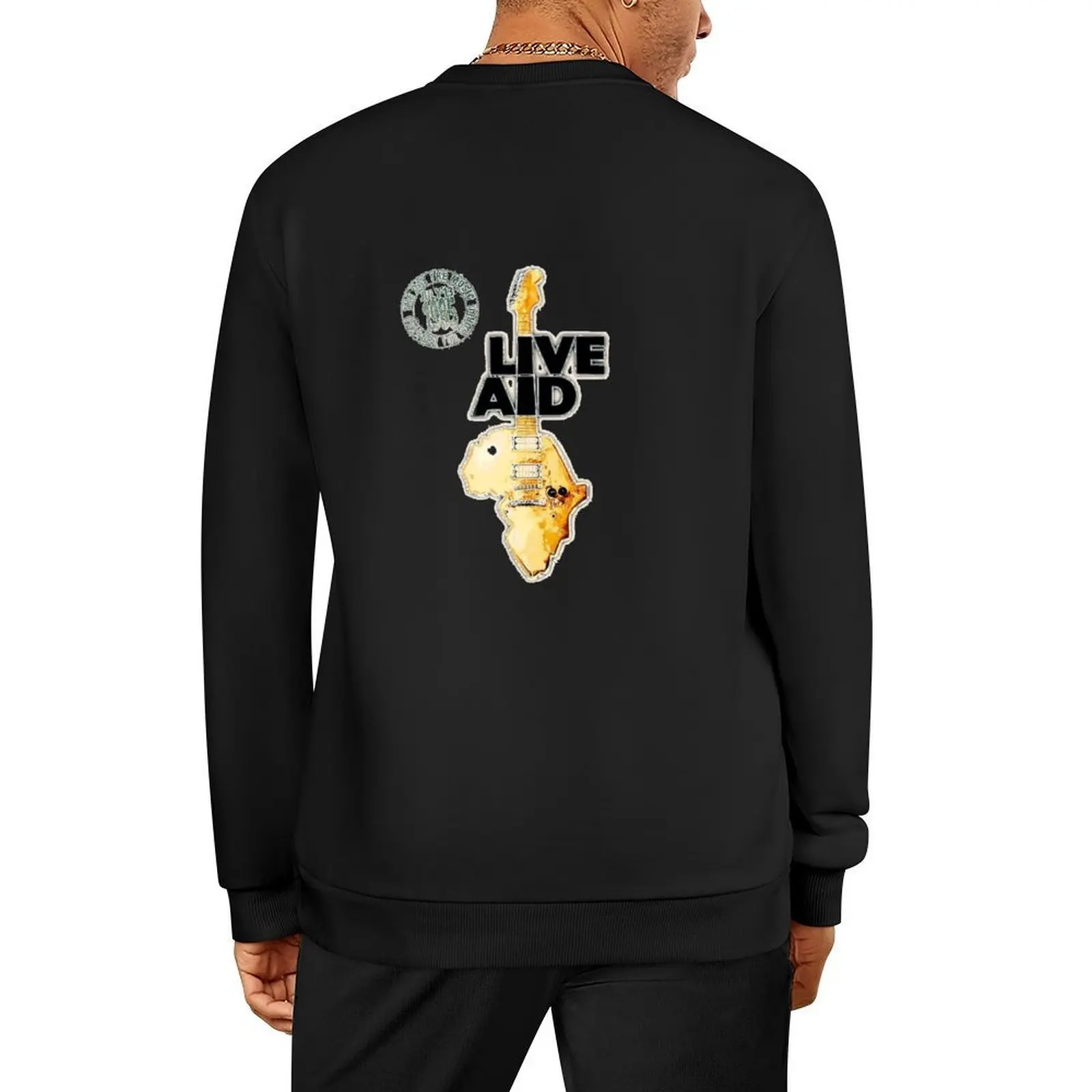 

Classic Live Aid 1985 Pullover men wear men's autumn clothes anime clothing aesthetic clothing new sweatshirt