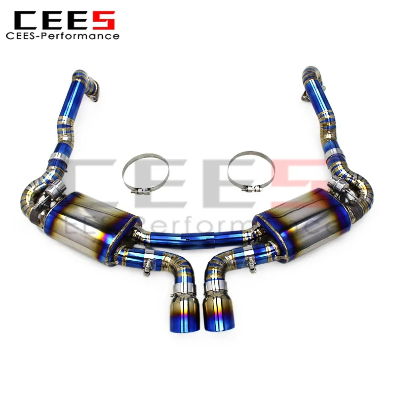CEES Exhaust Catback for Porsche Cayman 981 GTS 3.8L 2013-2015 Exhaust Pipes Valvetronic Exhaust Catback System
