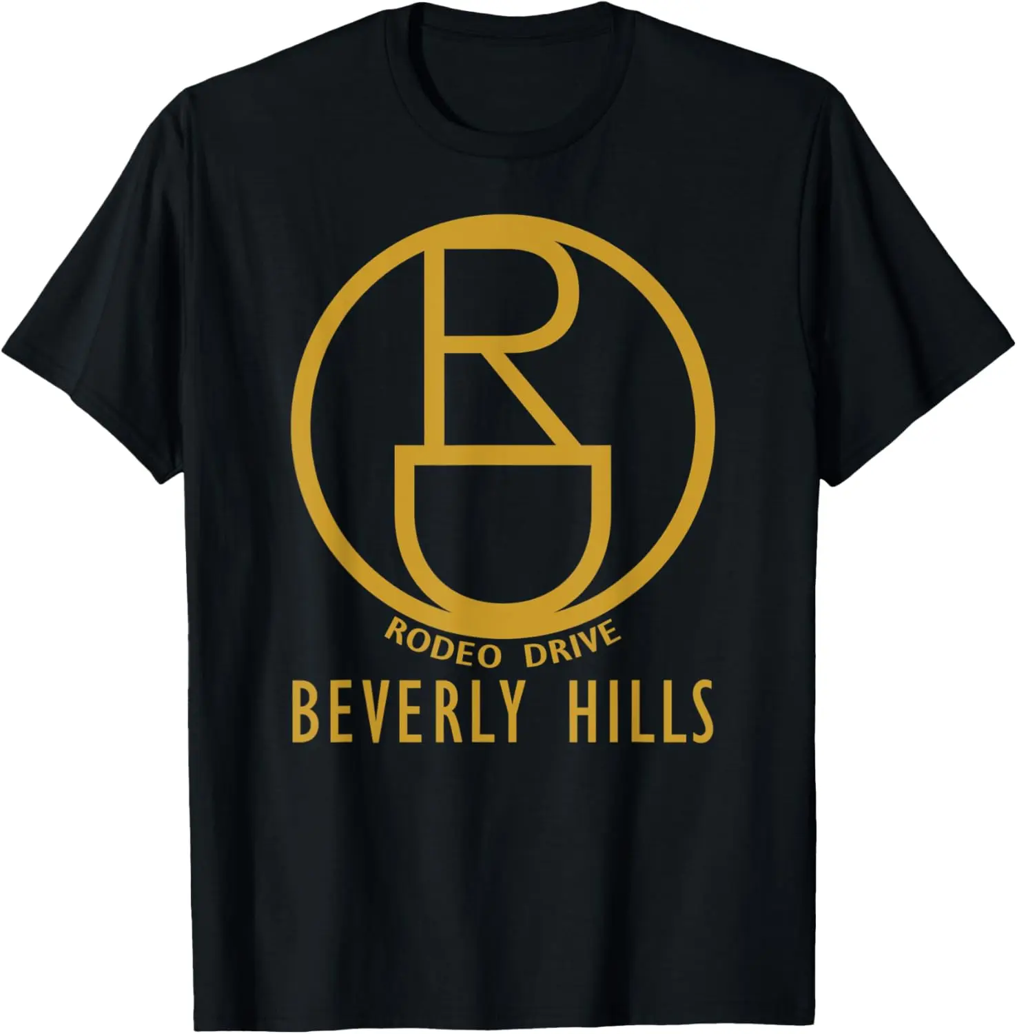 Rodeo Drive New Logo Beverly Hills California Los Angeles T-Shirt