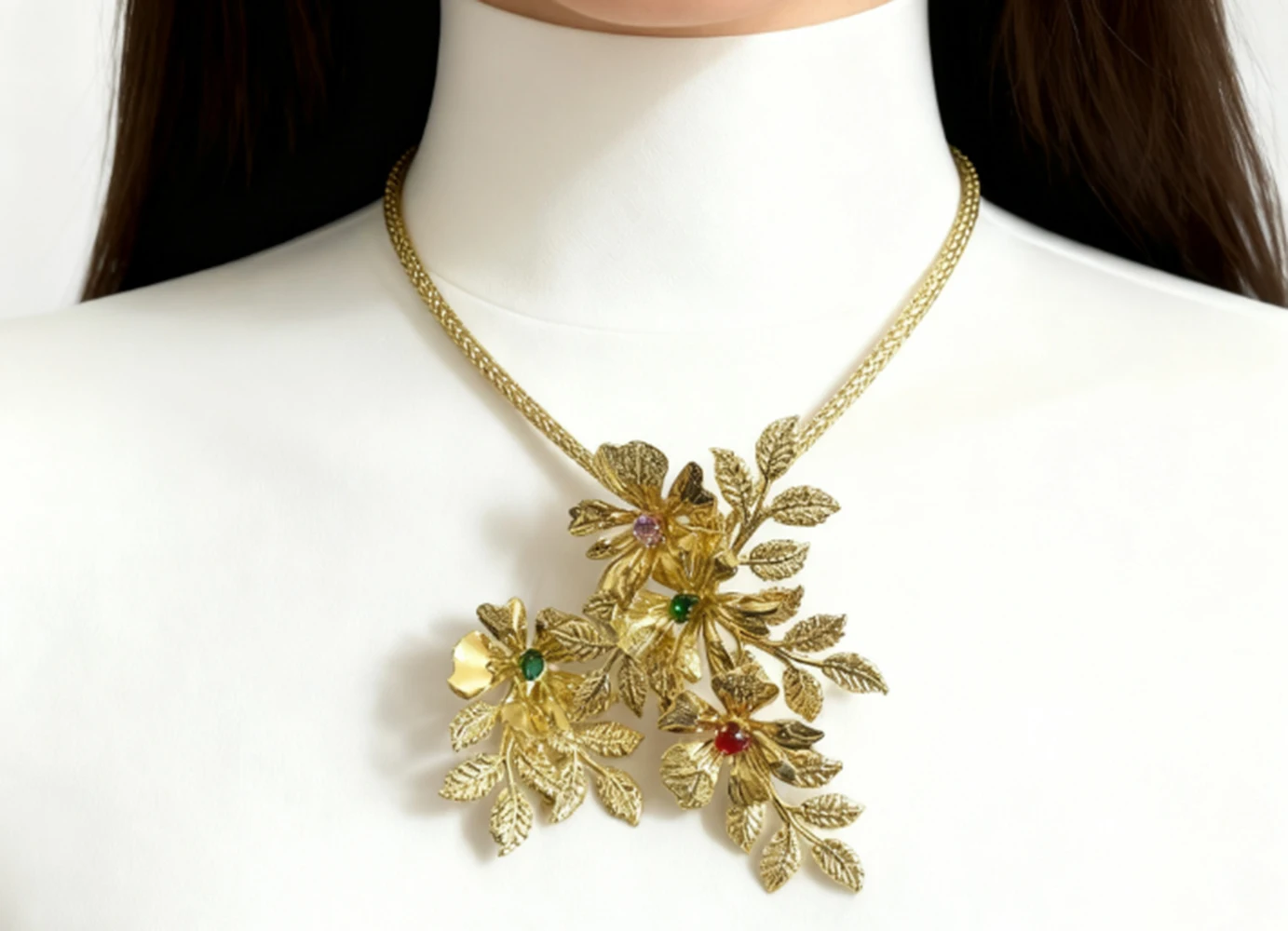 

Yulaili Gold-Plated Hollow Bridal jewellery woman Jewelry Set: Brilliant African Earrings, Ring & Bracelet for Wedding Party Gif