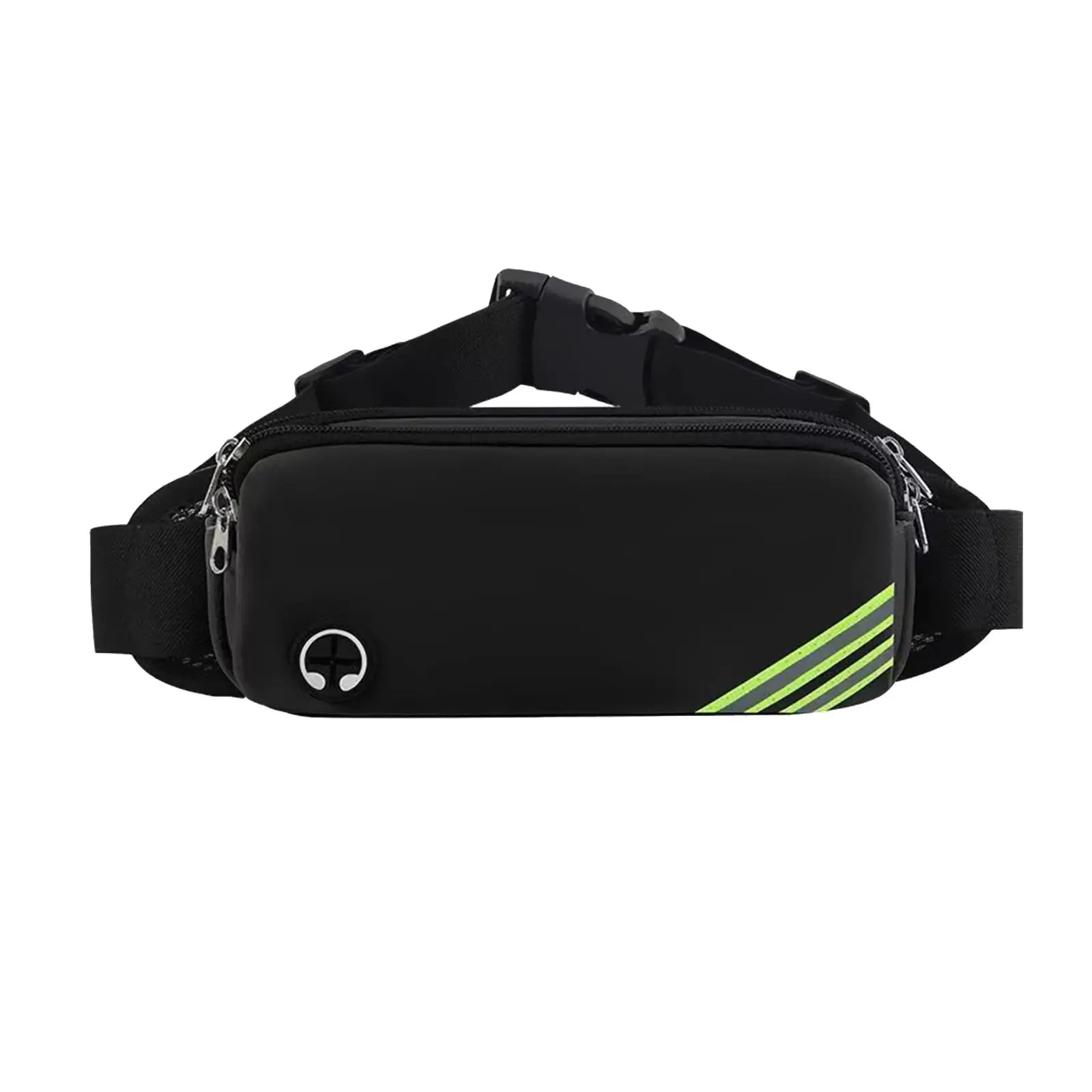 Unisex Waist Waterproof Purse Phone Holder Fanny Pack Handbag Adjustable Hip Bags for Running Traveling Riding Lady Outdoor