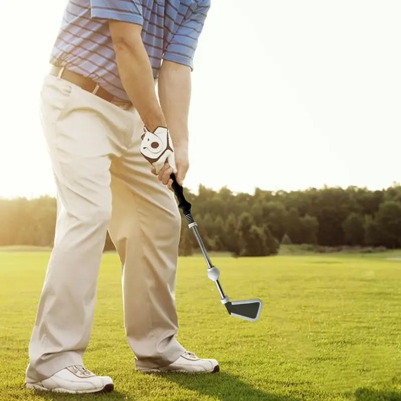 Golf Swing Trainer Golf Praxis Warm-up Stick Ausrichtung Ruten Swing Training hilft Golf Club tragbare Golf Griff Trainings stab