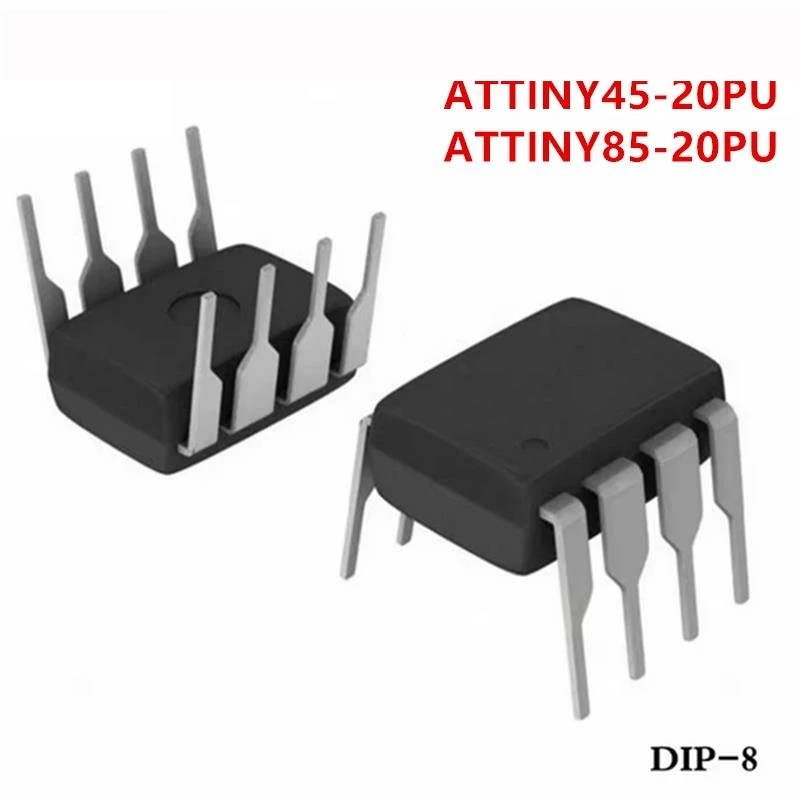 2pieces 25pieces ATTINY45-20PU ATTINY85-20PU ATTINY45 ATTINY85 20PU DIP-8