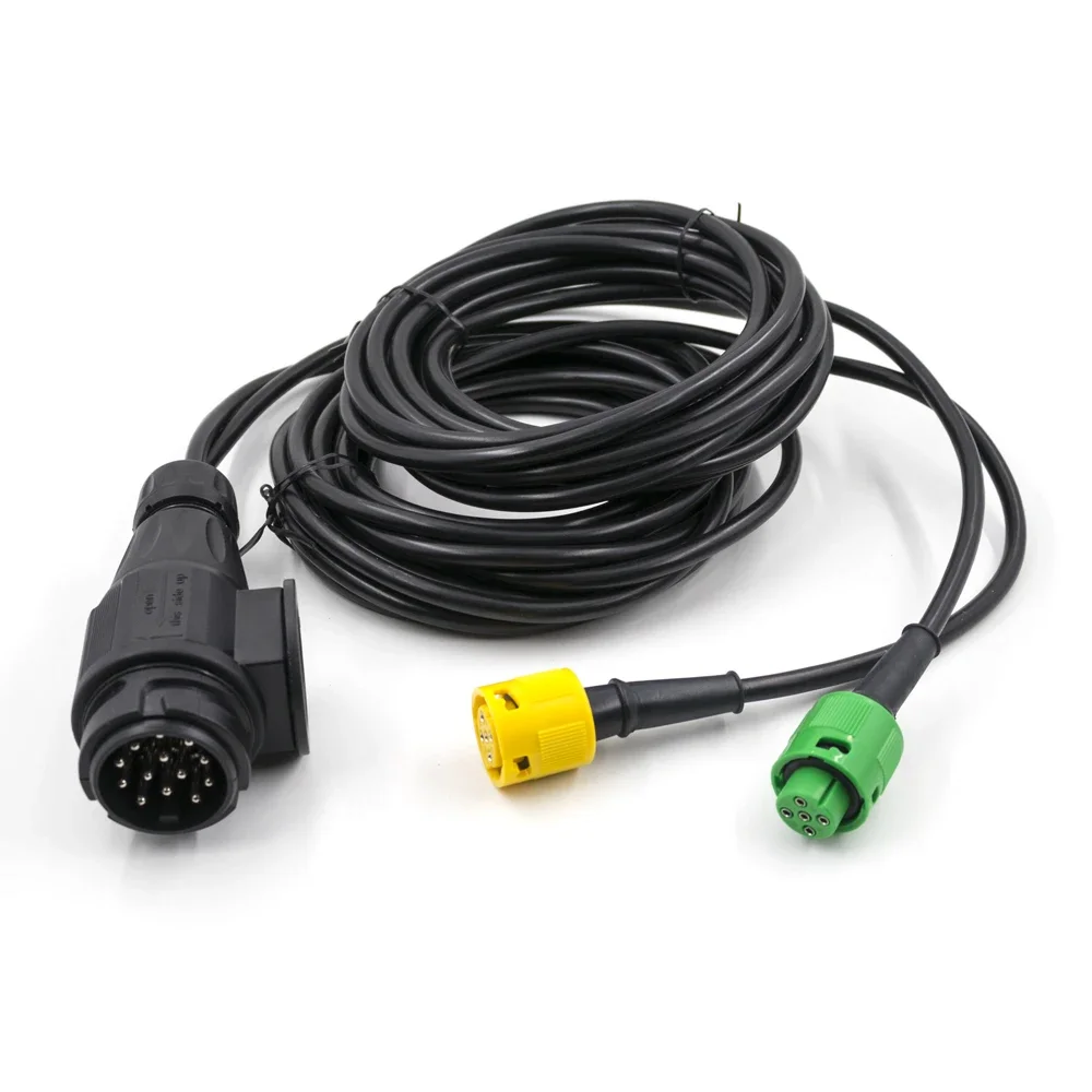 2pcs 12V 5.5 m Cable 13 Pin Plug Wiring Harness LED Tail Light Rear Stop Brake Light Signal Lamp Caravan Lorry Car Truck Trailer - view 3