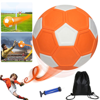 Size 5 Curve Swerve Soccer Ball High Visibility Sport Curve Swerve Football Trick Shot Soccer Ball for Outdoor Indoor Match Game