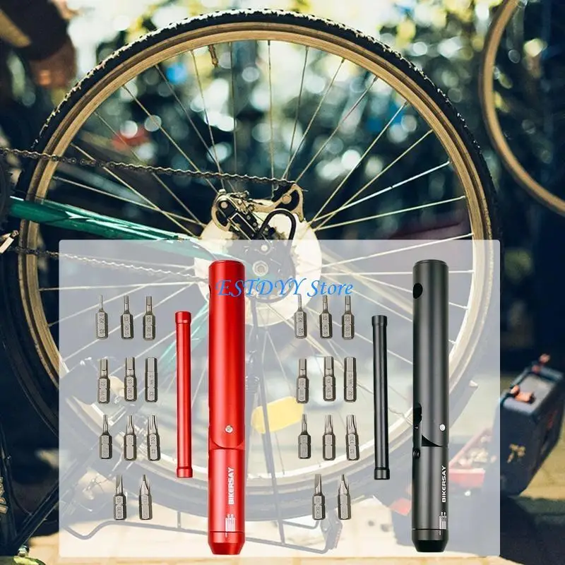 

G6DE Torque Wrench Adjusting Tool MTB Bike Accessories 11-in-1 Spanner Wrench