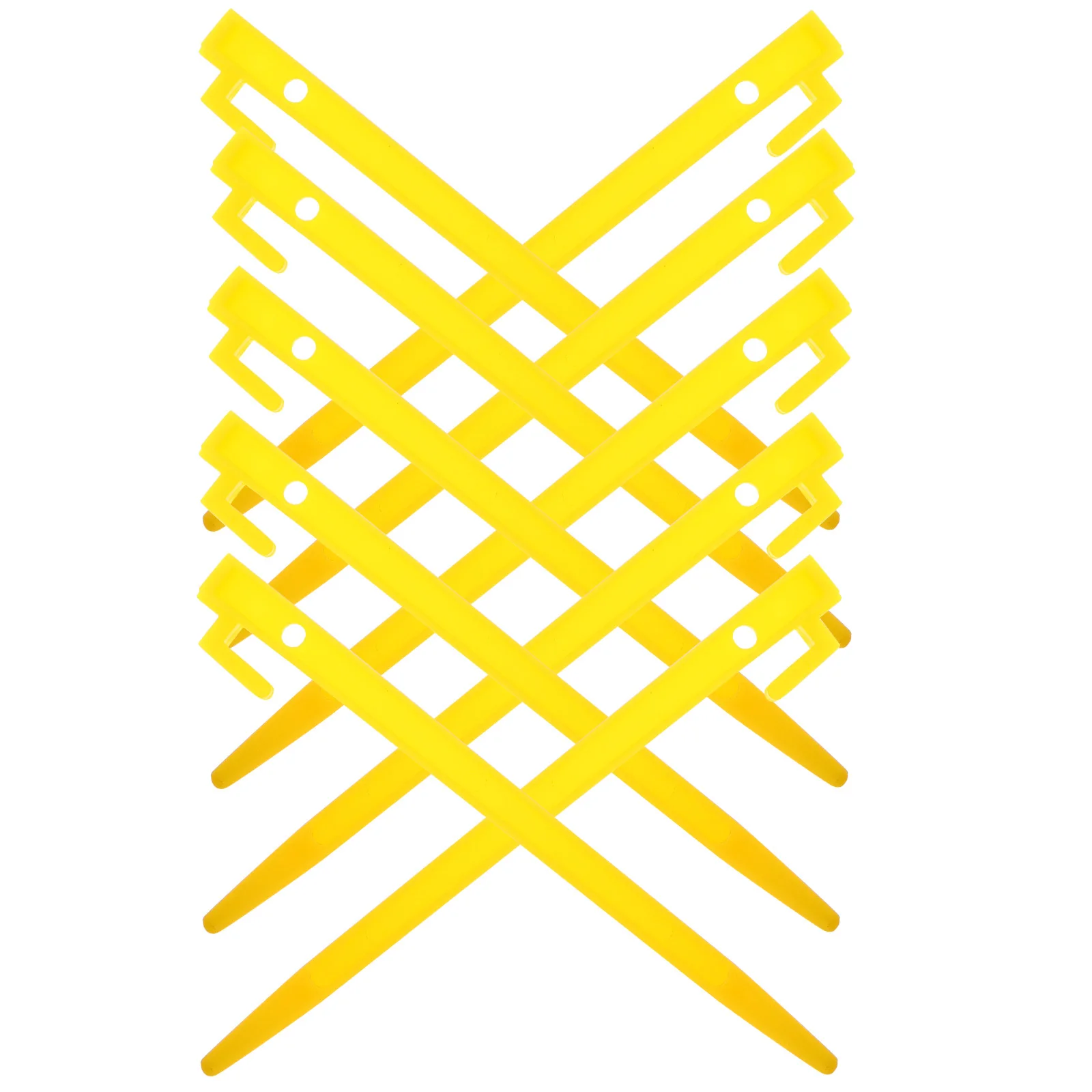 

Ground Pegs Beach Tent Camping Tools Hook Stakes Garden for Plants Shade Cloth Accessories