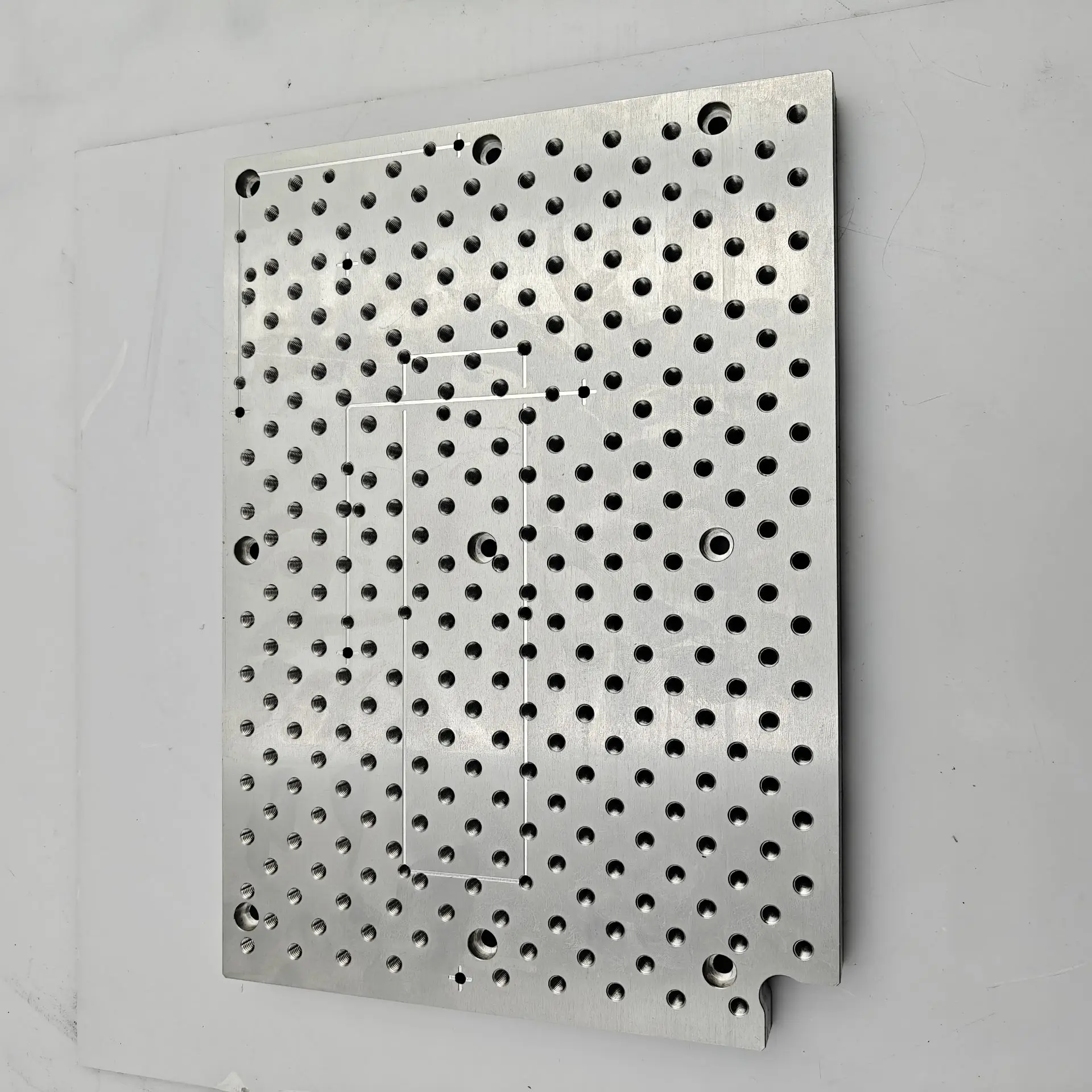 1pc 18mm Thickness Makera Carvera Air CNC Fixture Tooling Plate  M6 Hole Pattern