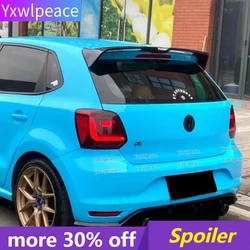 Oettinger Style Roof Spoiler for VW Volkswagen Polo MK5 6R 6C 2011-2018 ABS Plastic Rear Trunk Lip Wing Body Kit Accessories