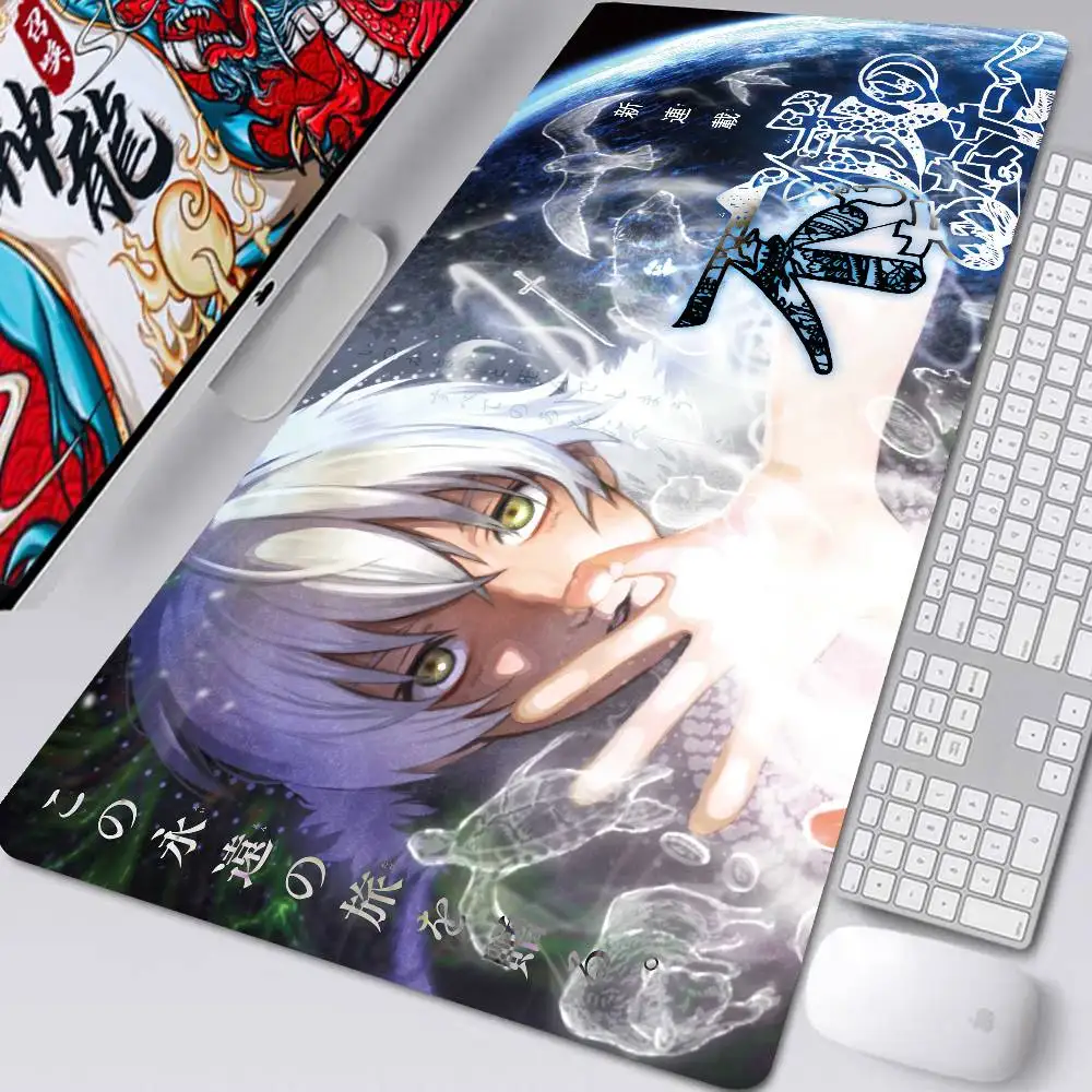 Anime To Your E-Eternity Mousepad Non-slip Suitable For Office Computers Laptops E-sports Game Desk Mats XXL Keyboard