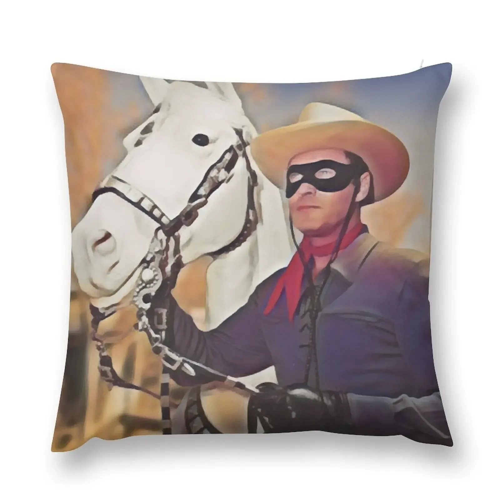 

Lone Ranger Throw Pillow Pillowcase Cushion Sofa Cushions Christmas Pillows Pillow Cover pillow