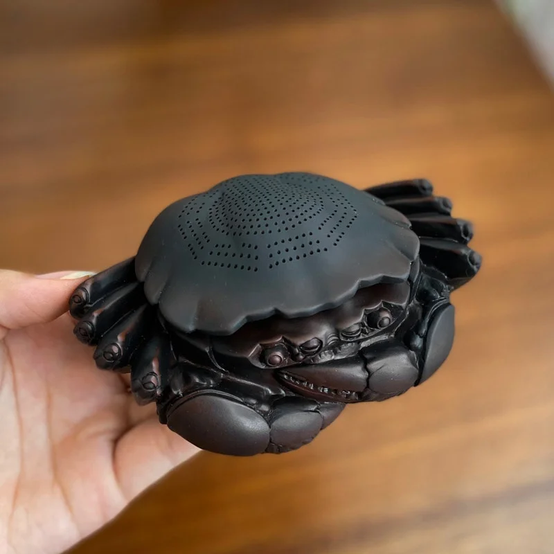 

Purple pottery Crab Tea Pet Living Room Tea Table Decoration Tea Ceremony Accessories Tea Tray Decoration