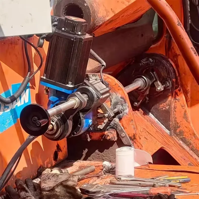 LTWLQX-50 Portable Line Boring Machine Use for Heavy Equipment Worn Excavator Boom