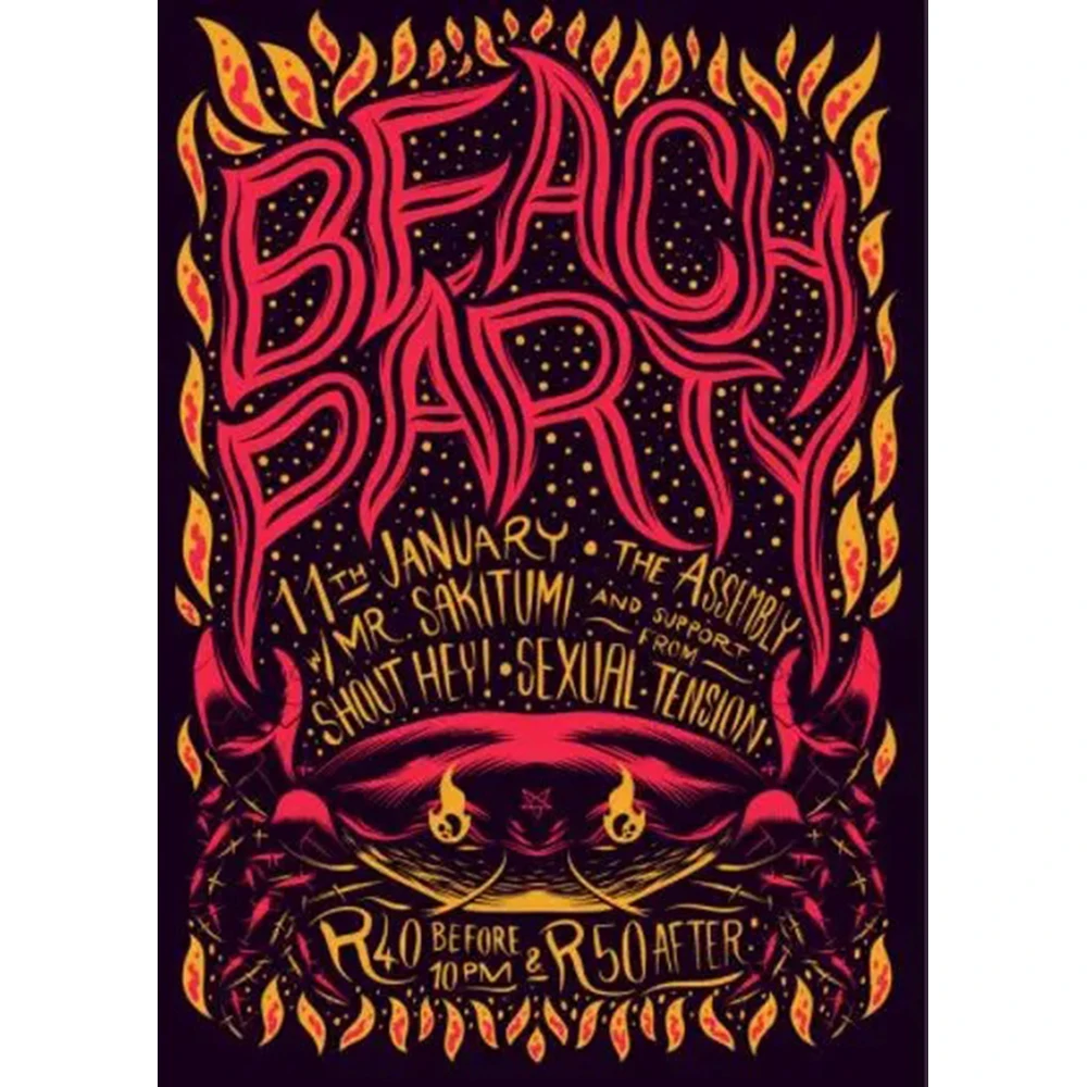 Beach Party Banner …