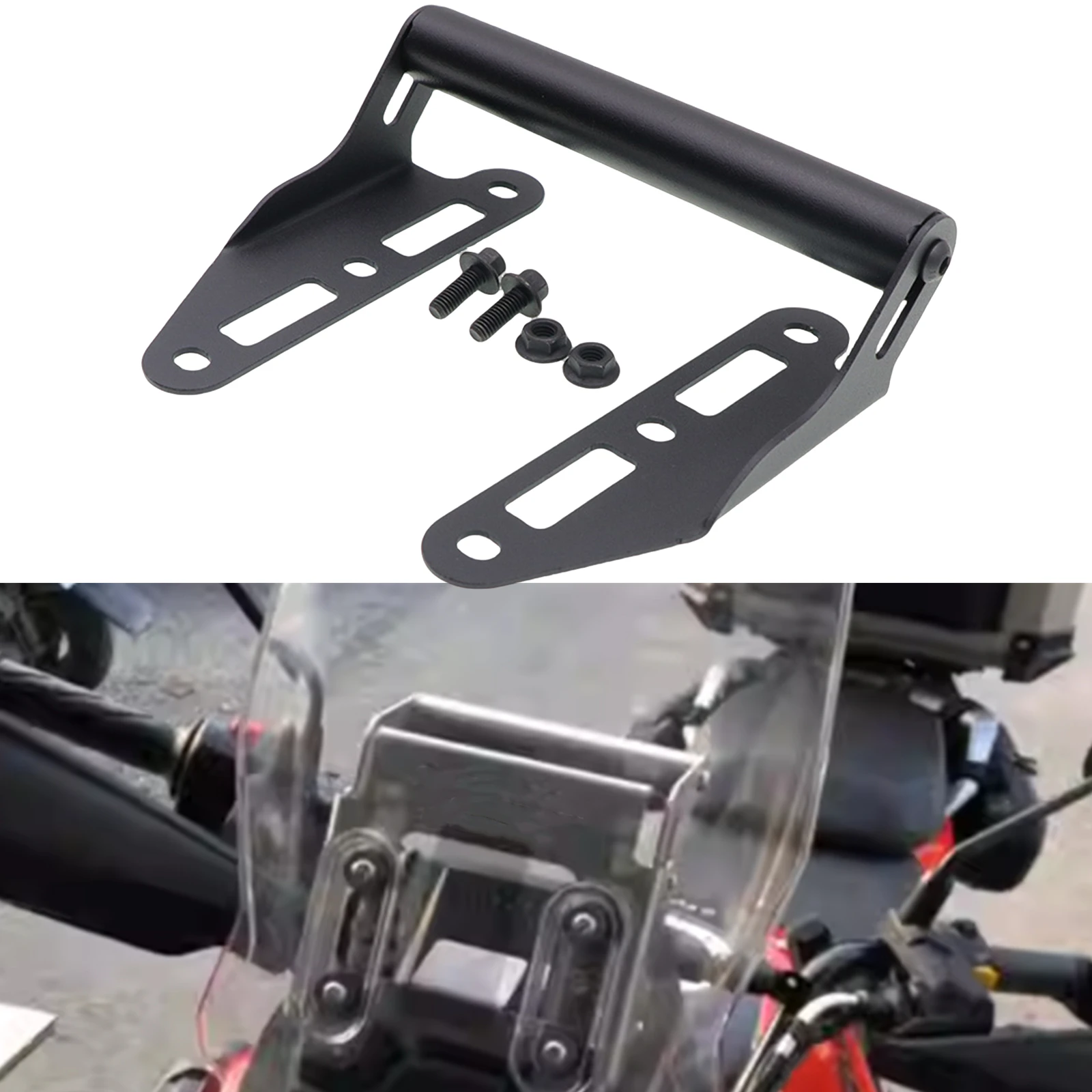 Motorcycle Navigaition Bracket Mobile Phone GPS Stand Holder For Suzuki V-STROM 250SX 2023-2024