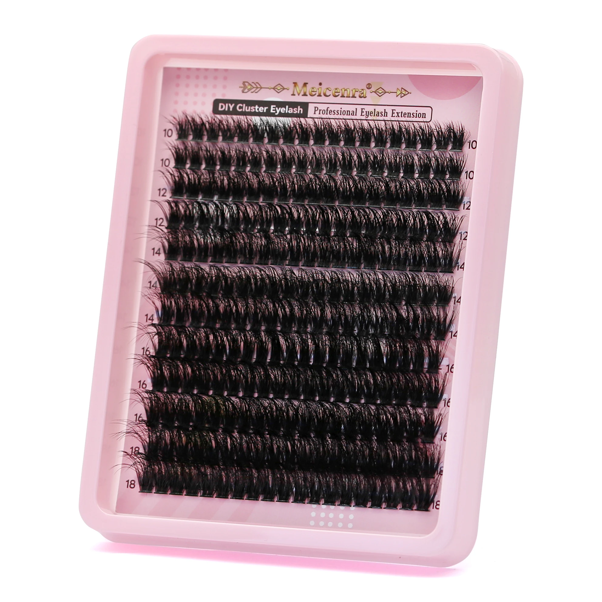 Estensione delle ciglia a grappolo 80D Strumenti per il trucco naturale morbido e soffice per ciglia fai-da-te