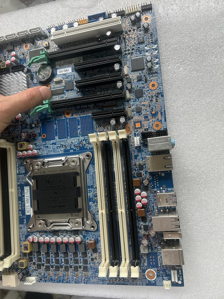 For HP Z420 Motherboard X79 support E5 V2 708615-001 618263-003