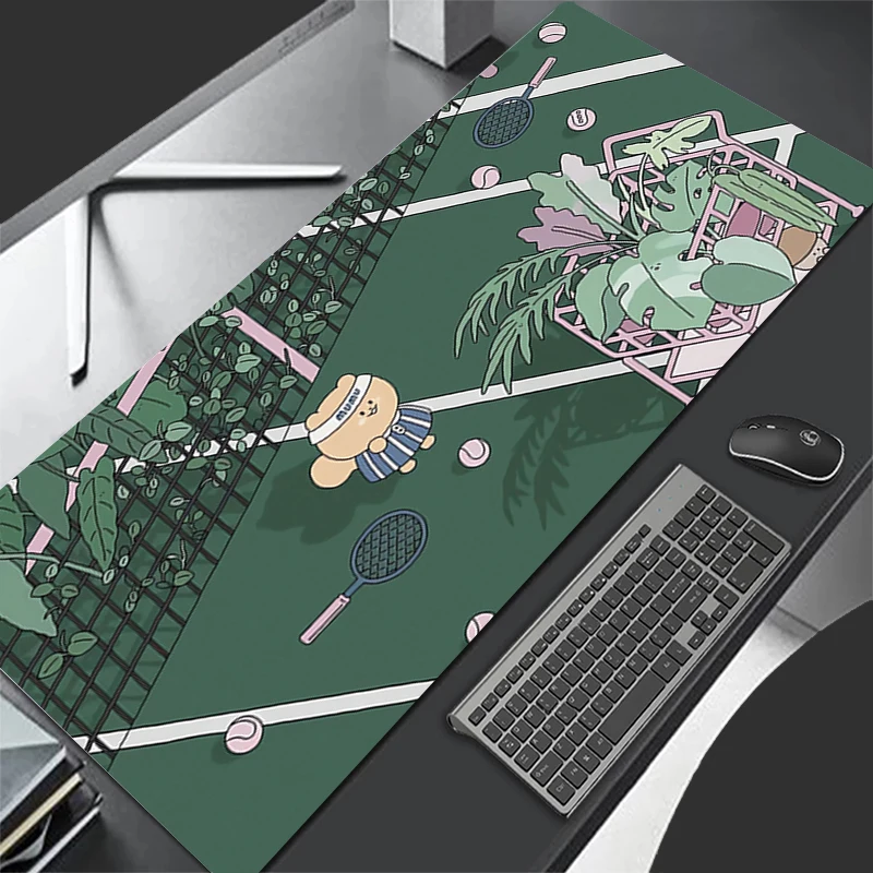 

Gaming Mouse Pad Computer Desk Mat Exquisite Cartoon Squirrel Table Keyboard Pad Laptop Rubber Non-slip Back Mousepad Cushion