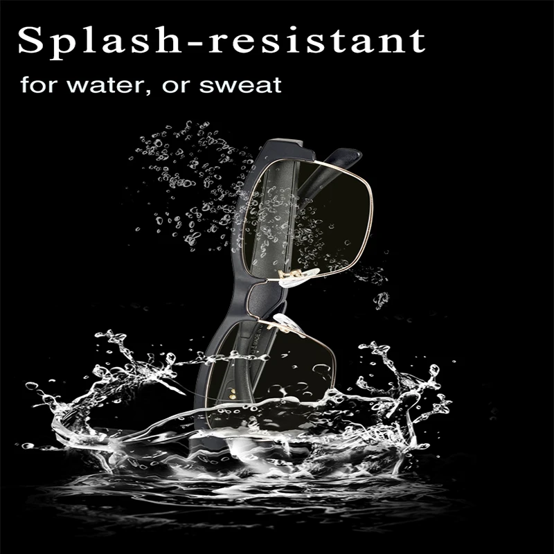 Wireless Bluetooth Smart Music Sunglasses Headphone Driving Eyeglasses Hands Free Call With Mic Sport HD Polarized Lens Earphone