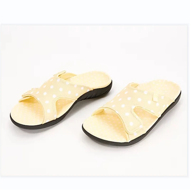 Round Head Slippers Female Summer Large Size Sandals Lightweight Thick Bottom Casual Non-slip Beach Shoes Pantuflas De Mujer