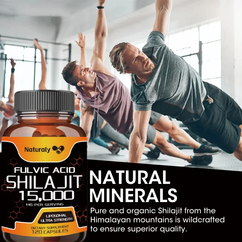 Natural Pure Shilajit Resin Fulvic Acid Test – Immune System Support, Memory and Brain Function, Powerful Antioxidant