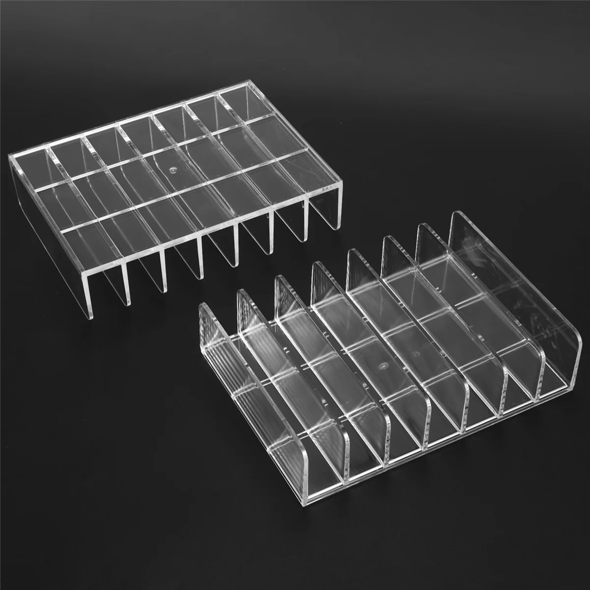 

CHFL 4-комп. прозрачный акриловый держатель для компакт-дисков со скрытой стойкой для компакт-дисков и DVD-дисплеем, стеллаж для хранения компакт-дисков, органайзер, подставка для лотка для компакт-дисков, держатели