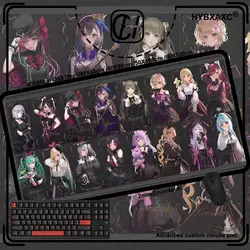 VSPO Mouse Pad VTuber Virtual YouTuber Large Mousepad Vtb Computer Keyboard XXL Padding Anime Pc Gaming Accessories Desk Mat