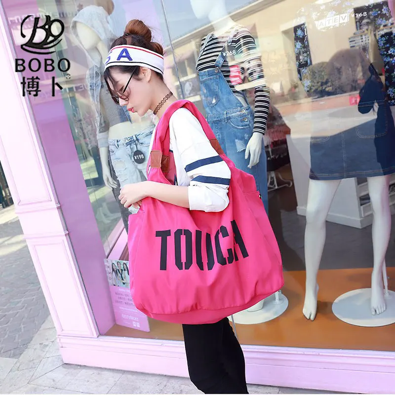 

Большая сумка на одно плечо Capaci, женская модная нейлоновая сумка для танцев, дорожная сумка BOBO Sle, повседневная сумка для отдыха