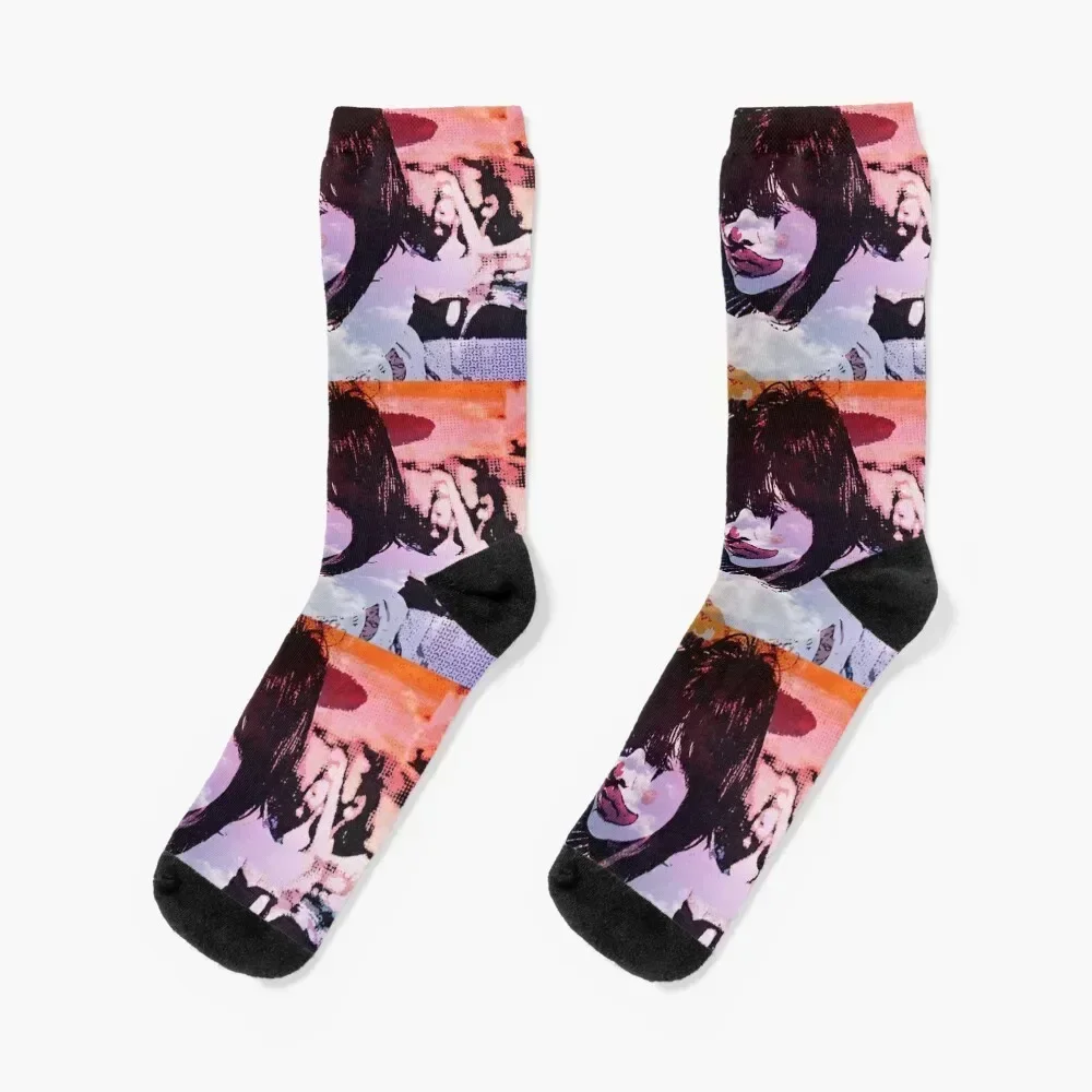 

Courtney Catches Candy Clowns Socks Men's christmas gift Heating sock Male Socks Women's