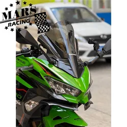 Kawasakiのために適合新NINJA400 ninja400 2018 2019 2020 2021 2022 2023オートバイ風防ウインドスクリーンアルミキット偏向器