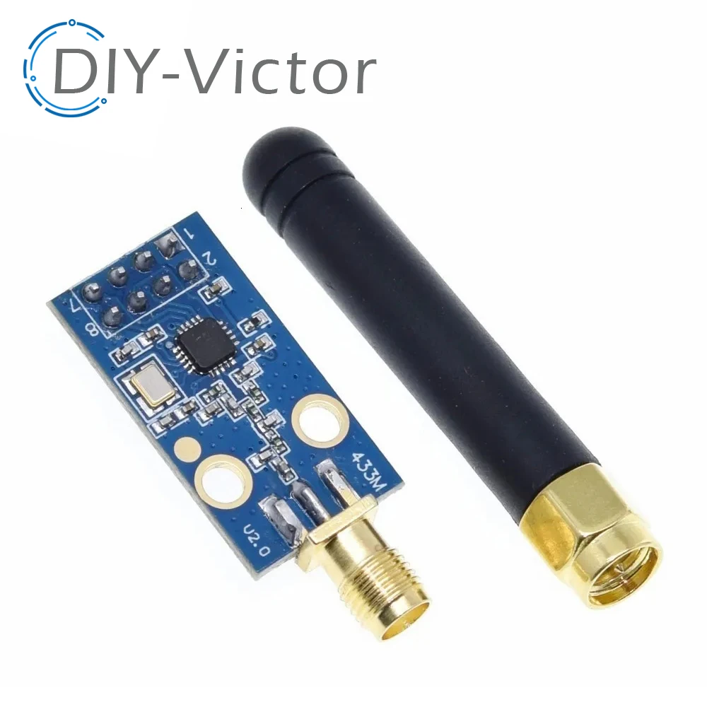 CC1101 Wireless Module With SMA Antenna Wireless Transceiver Module Long Distance Transmission Antenna For Arduino 433MHZ enhanc