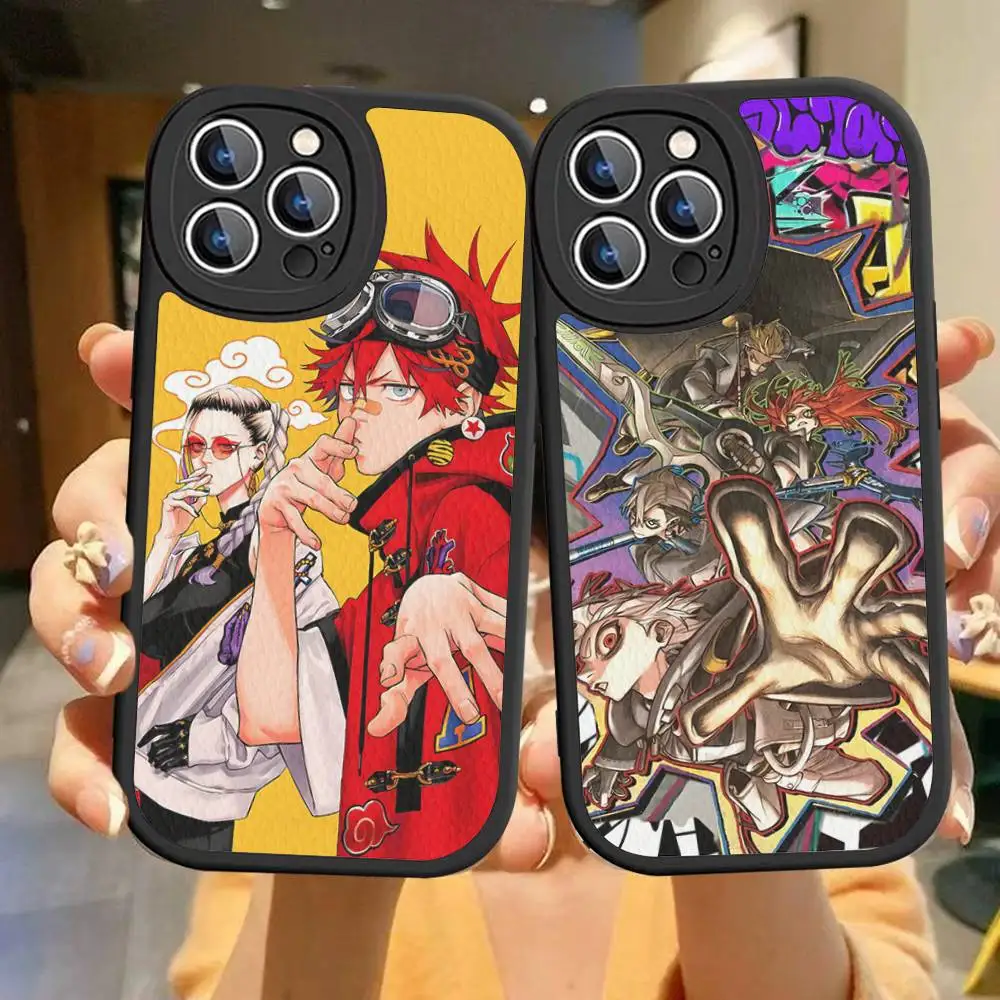 

Popular Fantasy Anime G-Gachiakuta Leather Phone Case For iPhone 16 15 14 17 Pro Max 11 12 Mini Plus Soft Shell