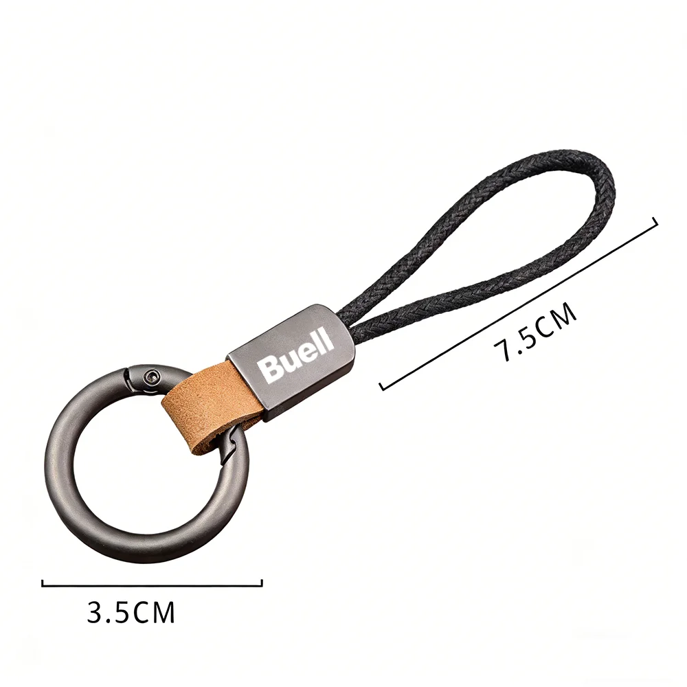 For Buell 1125R 1125CR XB12R XB12Ss XB12Scg Ulysses XB12XT XB9 Motorcycle Simple Metal Keychains Lanyard Creative Personality